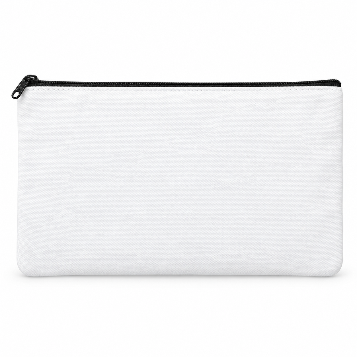 Blank Canvas Zipper Pouch – 21 × 12 cm / 8.27 × 4.72 in — photo 2