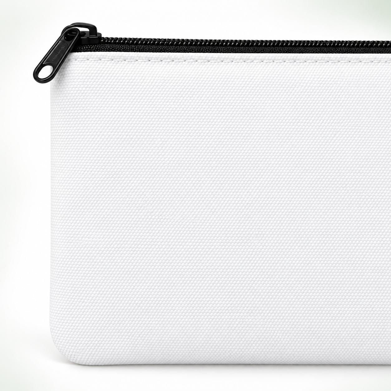 Blank Canvas Zipper Pouch – 21 × 12 cm / 8.27 × 4.72 in — photo 5
