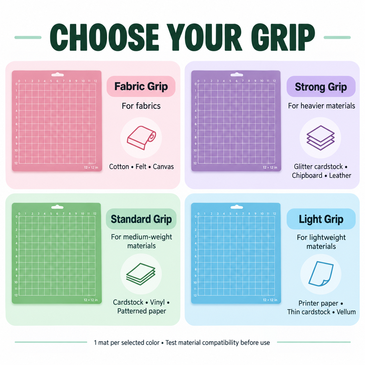 Adhesive Cutting Mat – 34 × 36 cm / 13.39 × 14.17 in, 1 Piece — photo 3