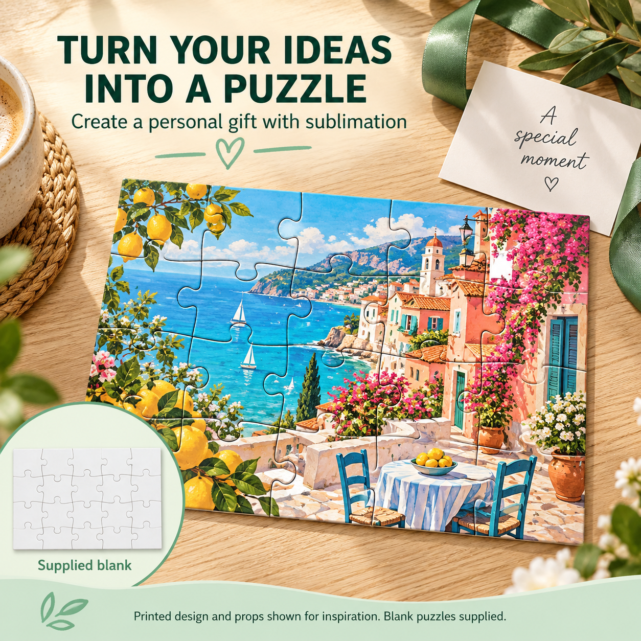 Blank Sublimation Jigsaw Puzzles – A5, 20 Pieces Each, 1 / 20 / 40 Pack — photo 5